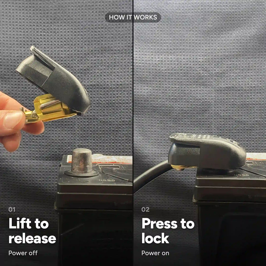 Klamp - Quick Release Battery Terminal Clips