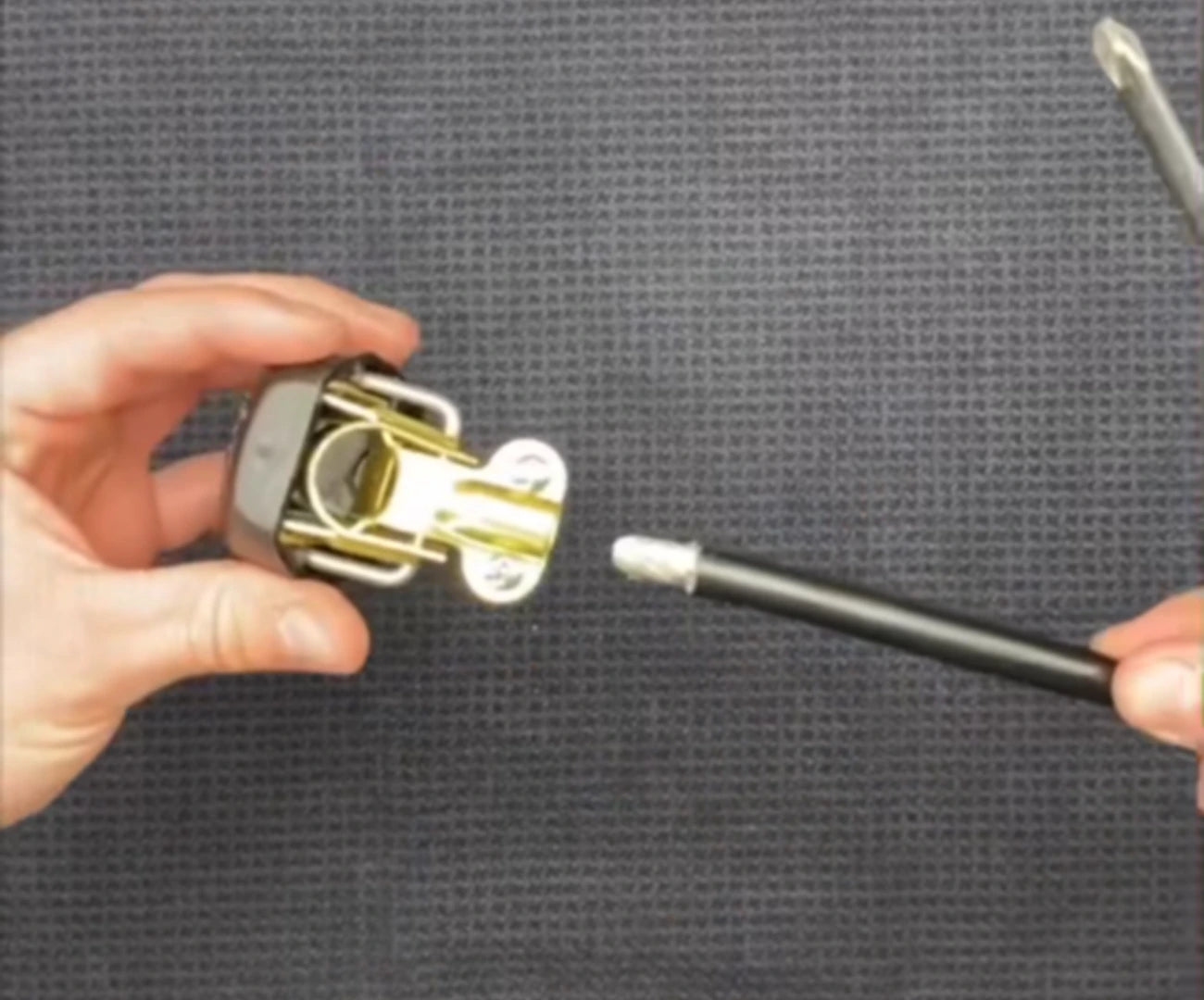 Step 3 - inserting the wire